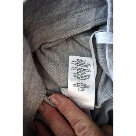 Gymshark A1A2N-GBCN-S-CJ1 Men's Sz S Gray Heather Essential Muscle Fit 7" Shorts - Picture 4 of 10